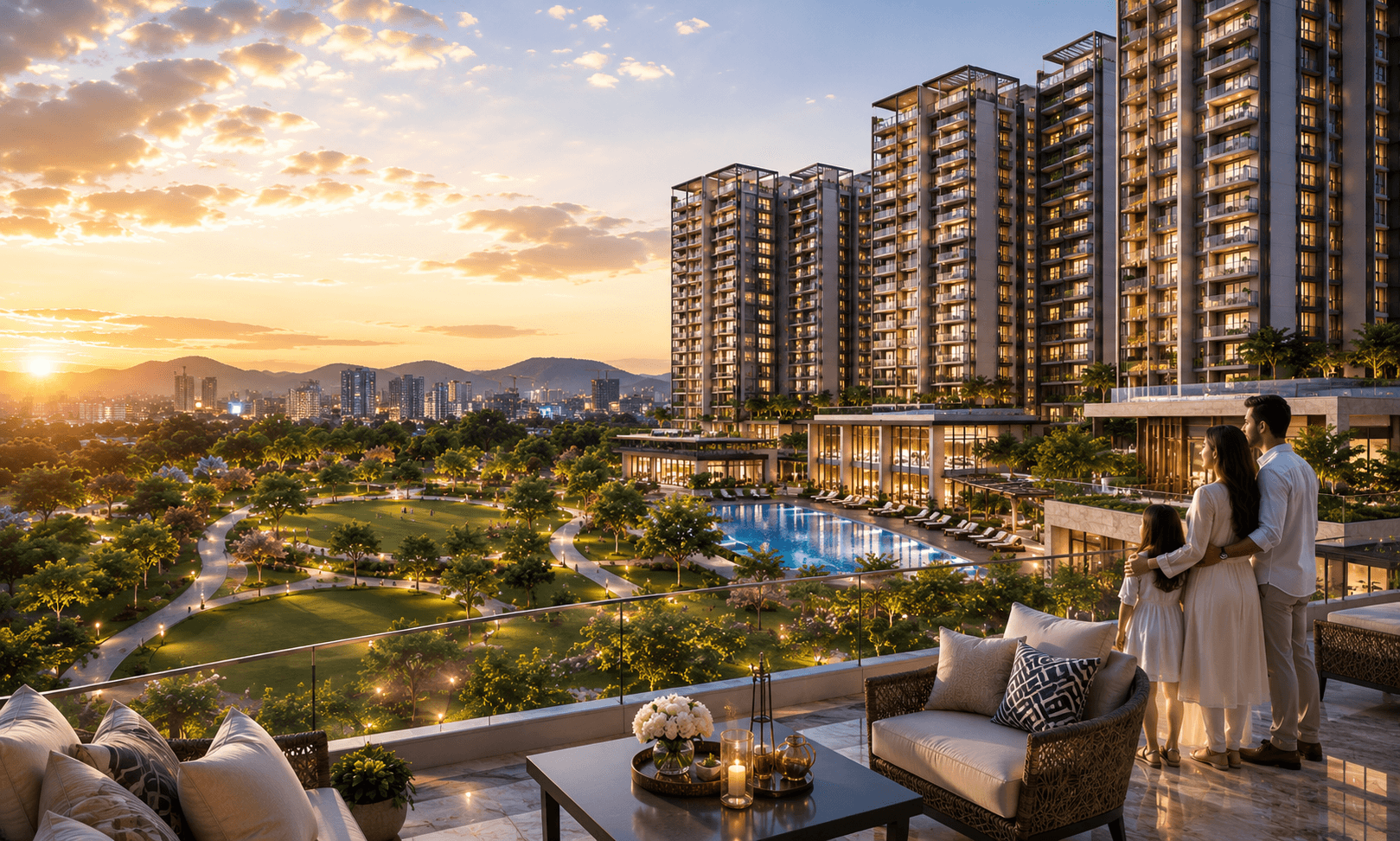Best Luxury Flats in Punawale Under 2 Crores: 2BHK, 3BHK & 4BHK Buyer's Guide 2026