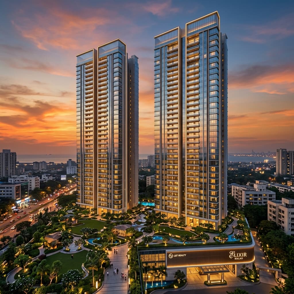 L&T Ahana, Malad East - Residential in Koknipada, Malad East, Mumbai