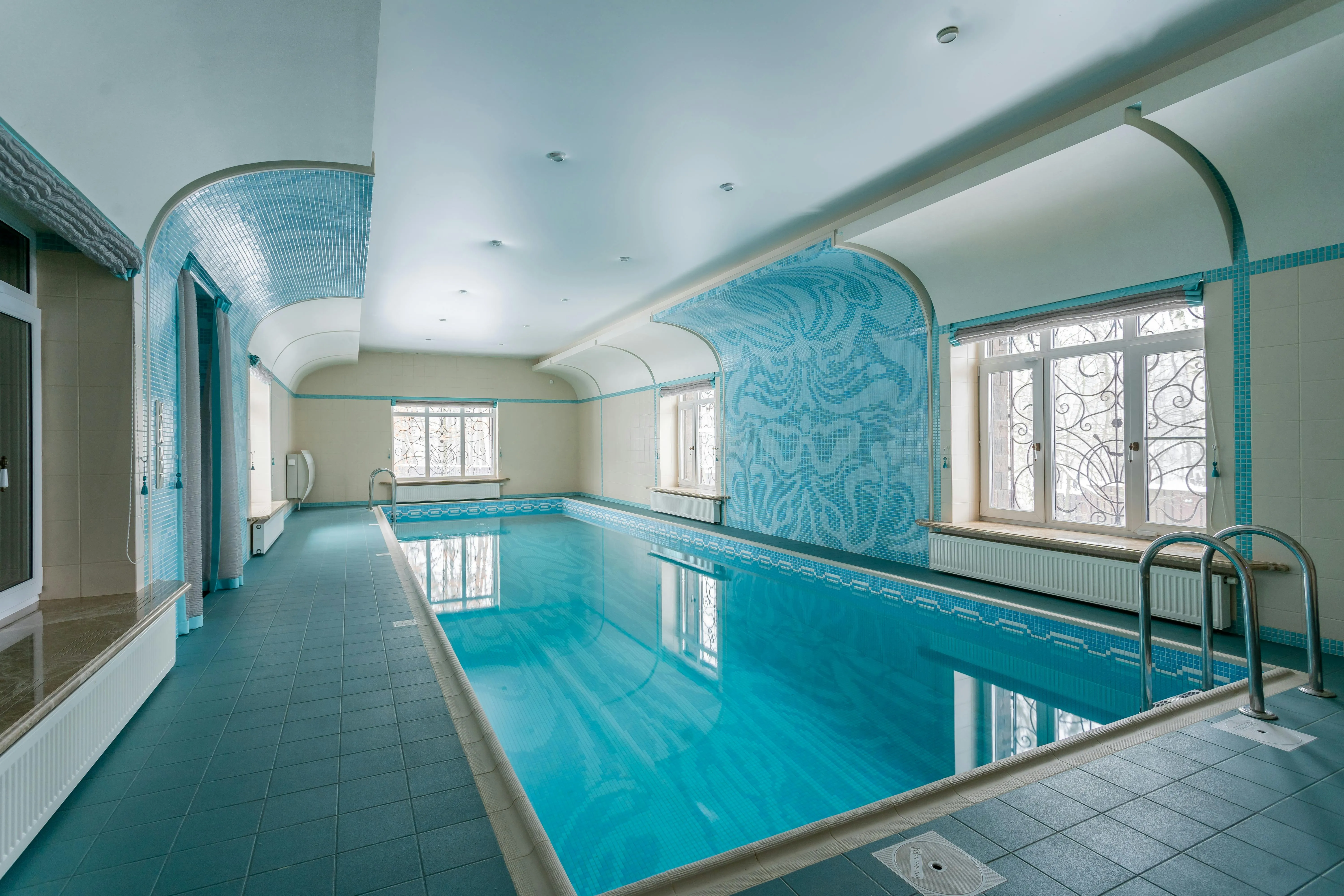 Covered Indoor Pool — Infinity Evana Punawale