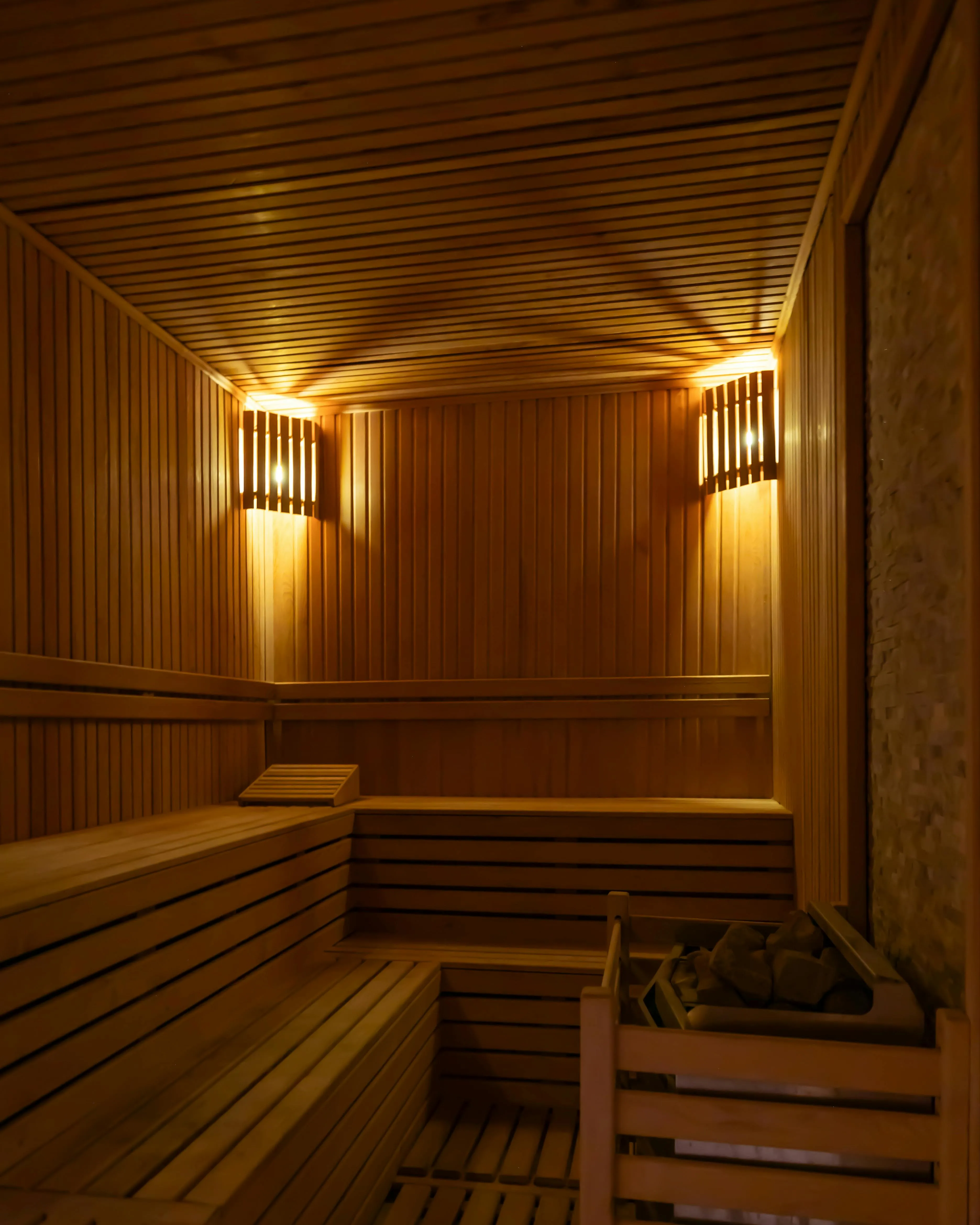 Steam & Sauna Zone — Infinity Evana Punawale