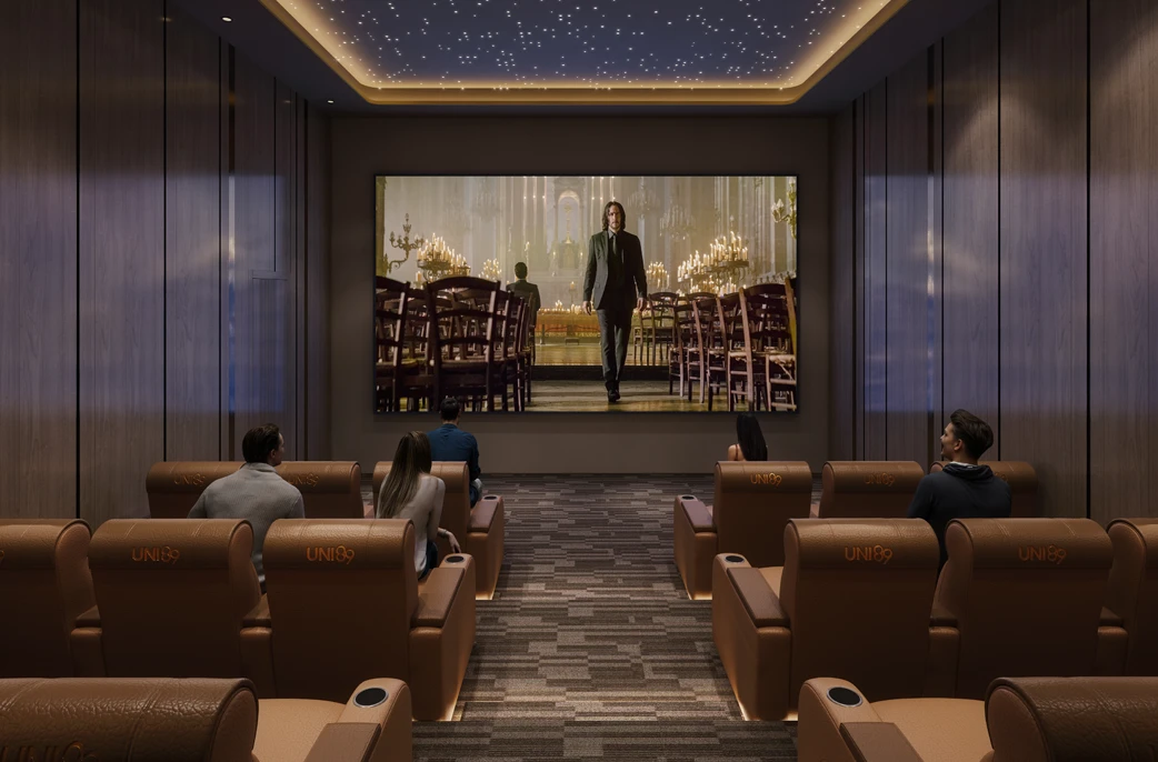 Unique Que 154 Premium Private Theatre & Mini Screening Room