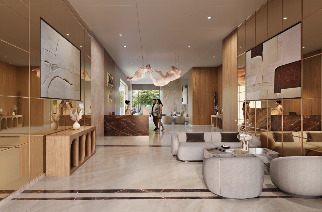 Unique Properties Punawale Grand Designer Entrance Lobby